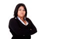 Large latin woman angry