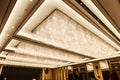 Led crystal ceiling lighting in hotel hall