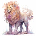 Fantastical Lion Illustration Inspired By The Last Unicorn