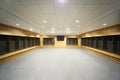 Large locker room. Royalty Free Stock Photo