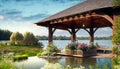 large luxurious relaxing gazebo