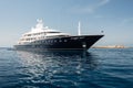 Large luxury motor yacht