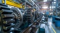 Large Machine Shop With Abundant Machinery Royalty Free Stock Photo