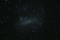 Large Magellanic Cloud LMC viewed from New Zealand`s International Dark Sky Reserve Royalty Free Stock Photo