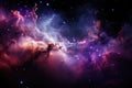 A large magellanic cloud, a southern sky galaxy with a tarantula nebula Royalty Free Stock Photo