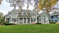 Large Mansion House, Shorepath, Lake Geneva, WI Royalty Free Stock Photo