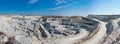 Large marble quarry Royalty Free Stock Photo