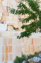 Large marble quarry Royalty Free Stock Photo