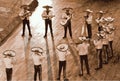 Large mariachi, mexico
