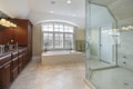 Large master bathroom