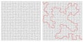 Large maze conundrum and maze solving scheme.