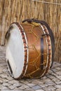 large medieval drum