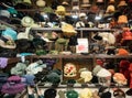 Large Millenry Display with Vintage Hats at the Range Riders Museum in Miles City, Montana