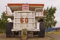 Large heavy duty mine haul truck