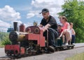 Large Miniature Steam Train