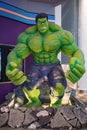 Large model of the hulk