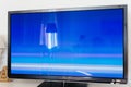 Large modern 4k tv plasma screen