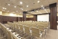 Large modern presentation hall for performances, nobody Royalty Free Stock Photo