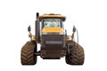 Large Modern Tractor - Front View Royalty Free Stock Photo