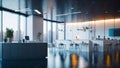 A large modern vet clinic interior, white walls, 3d render design, clean and bright Royalty Free Stock Photo