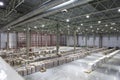 Large modern warehouse Royalty Free Stock Photo
