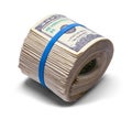 Large Money Roll Royalty Free Stock Photo