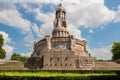 Hamburg, Germany - July 12, 2011 : Bismarck Monument in Alter Elbpark