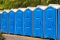 A large number of street toilets