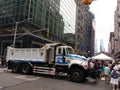 Police Truck, NYPD Security, NYC, NY, USA