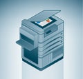 Large Office Laser Printer Royalty Free Stock Photo