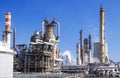 Large oil refinery in Italy Royalty Free Stock Photo