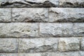 Large old stone blocks. Texture. Royalty Free Stock Photo