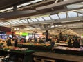 Large open market in Leicester England