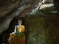 Large ornate Buddha, Tham Hoi, Laos Royalty Free Stock Photo