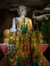 Large ornate Buddha, Tham Hoi, Laos Royalty Free Stock Photo