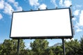 Large outdoor billboard Royalty Free Stock Photo