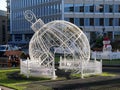 Large outdoor christmas decorations in Sheffield