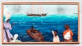 Underground Railroad Mural, Sodus Point, Wayne County, New York State