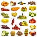 Large page of fruits