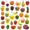 Large page of fruits and nuts
