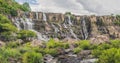 Large panorama of Amazing Pongour Waterfall is famous and most beautiful of fall in Vietnam. Not far from Dalat city estimate 45 K