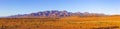 Large panorama of Flinders Ranges. Royalty Free Stock Photo