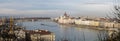 Large Panoramic overview of Budapest Royalty Free Stock Photo