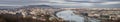 Large Panoramic overview of Budapest Royalty Free Stock Photo