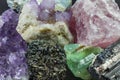 Large pieces of Various Crystals