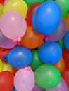 A large pile of water bombs balloons ready to throw Royalty Free Stock Photo