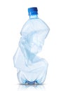 Large plastic bottle