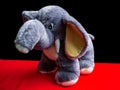 Large plush elephant - children`s toy