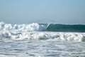 Large wave crashing in the ocean Royalty Free Stock Photo