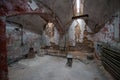 Large prison cell in Easter State Penitentiary Royalty Free Stock Photo